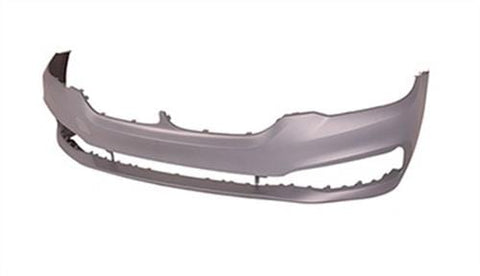 BMW 5 Series Estate 2017-2020 Front Bumper No Wash Jet Holes Templates To Drill Sensor Holes (Standard Models) - Primed