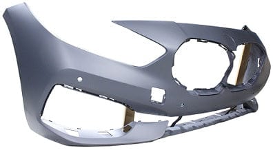BMW 1 Series 5 Door Hatchback 2019-2024- Front Bumper With Sensor Holes With Park Assist Template Primed