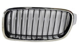 BMW 3 Series 4 Door Saloon 2012-2015 Front Grille Black Slats With Chrome Surround (ES & SE Models) Passenger Side L