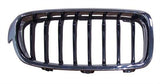 BMW 3 Series Estate 2012-2015 Front Grille Black Slats With Chrome Surround (Sport Models) Driver Side R