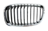 BMW 1 Series 3 Door Hatchback 2012-2015 Front Grille Black Slats Standard Models Passenger Side L