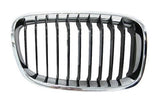 BMW 1 Series 3 Door Hatchback 2012-2015 Front Grille Black Slats Standard Models Driver Side R