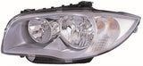 BMW 1 Series 5 Door Hatchback 2004-2007 Headlamp Halogen Type Passenger Side L