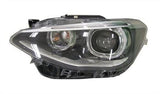 BMW 1 Series 5 Door Hatchback 2011-2015 Headlamp Xenon Type Passenger Side L
