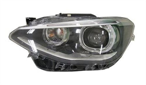 BMW 1 Series 5 Door Hatchback 2011-2015 Headlamp Xenon Type Passenger Side L