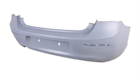 BMW 1 Series 5 Door Hatchback 2015-2019 Rear Bumper No Sensor Holes Sport Models Primed