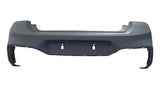 BMW 1 Series 5 Door Hatchback 2015-2019 Rear Bumper No Sensor Holes M-Sport Models Primed