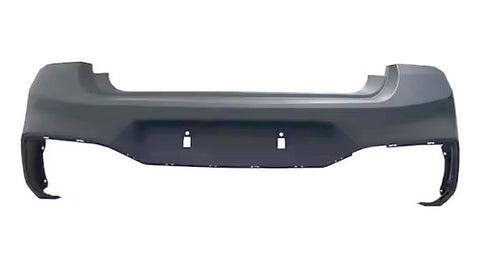 BMW 1 Series 5 Door Hatchback 2015-2019 Rear Bumper No Sensor Holes M-Sport Models Primed
