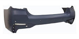 BMW 5 Series Saloon 2020-2024 Rear Bumper With Sensor Holes With Park Assist Holes (M-Sport Models) Primed