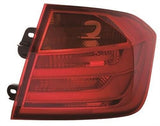 BMW 3 Series 4 Door Saloon 2012-2015 Rear Lamp Outer Section LED Type Driver Side R