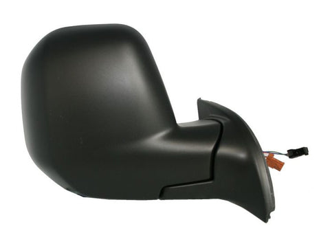 Citroen Berlingo Van Van 2008-2012 Door Mirror Electric Heated Manual Fold Type With Black Cover Driver Side R