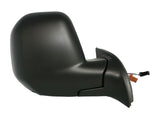 Peugeot Partner Van 2008-2012 Door Mirror Electric Heated Manual Fold Type With Black Cover Driver Side R