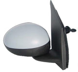 Peugeot 107 3 Door Hatchback 2009-2012 Door Mirror Manual Type With Primed Cover Driver Side R
