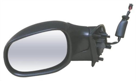 Citroen C3 5 Door Hatchback 2005-2010 Door Mirror Electric Not Heated Manual Fold Type With Black Cover Passenger Side L