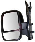 Peugeot Expert Van 2007-2012 Door Mirror Manual Type With Black Cover (Twin Glass) Passenger Side L