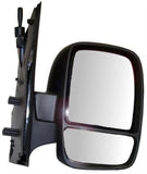 Fiat Scudo Van 2007-2016 Door Mirror Manual Type With Black Cover (Twin Glass) Driver Side R
