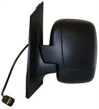 Peugeot Expert Van 2007-2012 Door Mirror Electric Heated Manual Fold Type With Black Cover (Single Glass) Passenger Side L