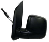 Fiat Fiorino Van 2016- Door Mirror Manual Type With Black Cover Passenger Side L