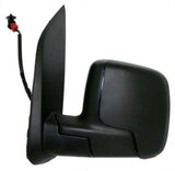 Fiat Qubo MPV 2009-2016 Door Mirror Electric Type With Black Cover (No Temperature Sensor) Passenger Side L
