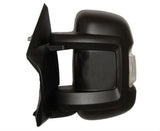 Vauxhall Movano Van 2022-2024 Door Mirror Manual Short Arm No Temperature Sensor With Black Cover Passenger Side L