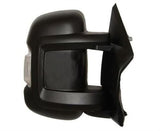 Vauxhall Movano Van 2022-2024 Door Mirror Manual Short Arm No Temperature Sensor With Black Cover Driver Side R