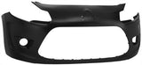 Citroen C3 5 Door Hatchback 2010-2013 Front Bumper No Trim Holes - Primed