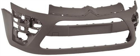 Citroen C4 Picasso 7 Seater 2011-2013 Front Bumper No Wash Jet or Sensor Holes - Primed