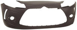 DS 3 Hatchback 2010-2016 Front Bumper Primed (With Fog Trim Version)