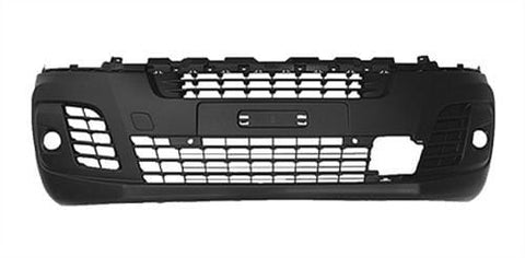 Peugeot Expert Van 2016-2024 Front Bumper With Lamp & Sensor Holes - With Speed Control - No Blind Spot System - Textured