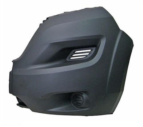 Peugeot Boxer Van 2014-2017- Front Bumper Corner No Lamp Holes - Grey (No Wheel Arch Extension) Passenger Side L
