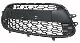 Citroen C3 5 Door Hatchback 2010-2013 Front Bumper Grille No Chrome Trim Type 