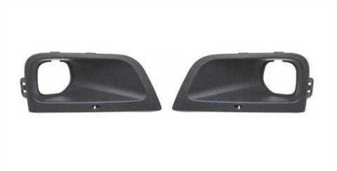 Peugeot Partner Van 2018-2024- Front Bumper Grille Outer Section - With Lamp Holes - Set of Two 