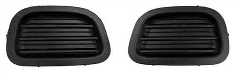 Citroen Berlingo Multispace 2018-2024 Front Bumper Grille No Fog Lamp Hole Outer Section - 2 Piece Set 