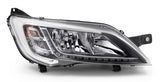 Citroen Relay Van 2014-2017 Headlamp With LED Daytime Running Lamps Chrome Driver Side R