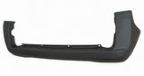 Peugeot Bipper Van Van 2008-2017- Rear Bumper No Sensor Holes - Black 