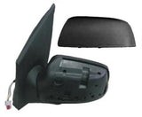 Ford Fiesta 5 Door Hatchback 2005-2008 Door Mirror Electric Heated Manual Fold Type With Black Cover Passenger Side L
