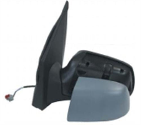 Ford Fiesta 3 Door Hatchback 2005-2008 Door Mirror Electric Heated Manual Fold Type With Primed Cover Passenger Side L