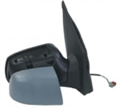 Ford Fiesta 5 Door Hatchback 2005-2008 Door Mirror Electric Heated Power Fold Type With Primed Cover Driver Side R