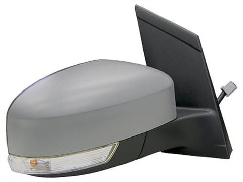 Ford Focus Saloon 2008-2011 Door Mirror Electric Heated Type With Primed Cover (No Kerb Lamp) Driver Side R