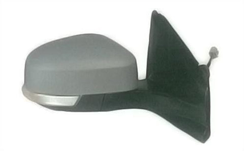 Ford Mondeo Hatchback 2010-2015 Door Mirror Electric Heated Power Fold Type With Primed Cover (With Foot Lamp - No Memory) Driver Side R