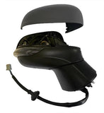 Ford Fiesta 3 Door Hatchback 2022-2024 Door Mirror Electric Heated Power Fold With Foot Lamp With Primed Cover Driver Side R