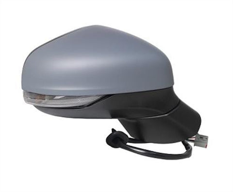 Ford Fiesta 5 Door Hatchback 2017-2022- Door Mirror Electric Heated Power Fold With Foot Lamp Driver Side R