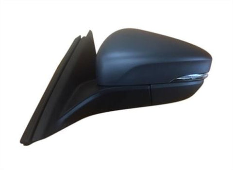 Ford Focus Estate 2018-2022 Door Mirror Electric Heated Power Fold With Foot Lamp Models With No Lane Keep Assist With Primed Cover Passenger Side L