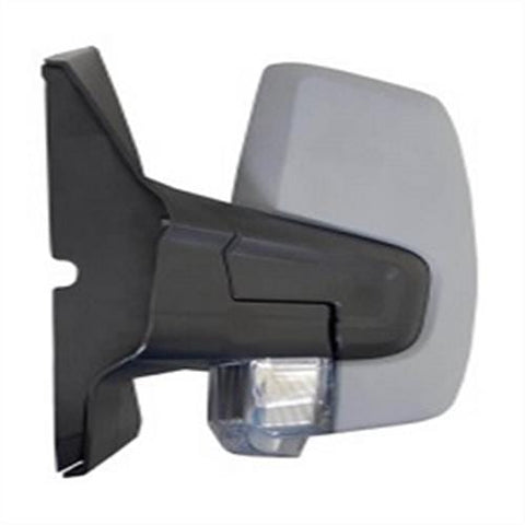 Ford Transit Custom Van 2018-2023 Door Mirror Electric Heated Power Fold For Models With No Blind Spot Monitoring System With Primed Cover Passenger Side L