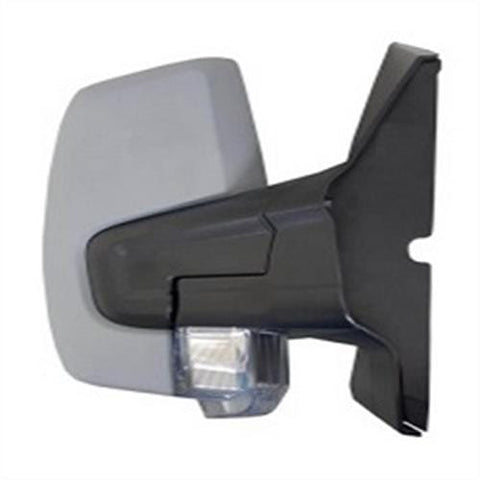 Ford Transit Custom Van 2018-2023 Door Mirror Electric Heated Power Fold For Models With No Blind Spot Monitoring System With Primed Cover Driver Side R
