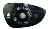 Ford Fiesta 5 Door Hatchback 2013-2017 Door Mirror Glass Heated Type Passenger Side L