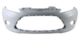 Ford Fiesta 3 Door Hatchback 2008-2013 Front Bumper With Lamp Holes - Primed (Standard Models)