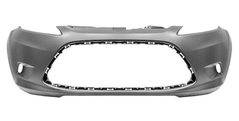 Ford Fiesta 3 Door Hatchback 2008-2013 Front Bumper No Lamp Holes - Primed (Standard Models)