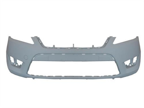Ford Mondeo Hatchback 2007-2010 Front Bumper No Wash Jet or Sensor Holes - No Spoiler - Primed