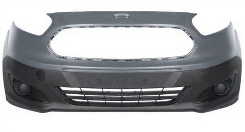 Ford Transit Courier Van 2014- Front Bumper No Lamp Holes - Part Primed